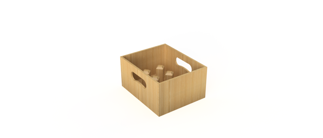Flaschenkiste 12 x 0,5 l